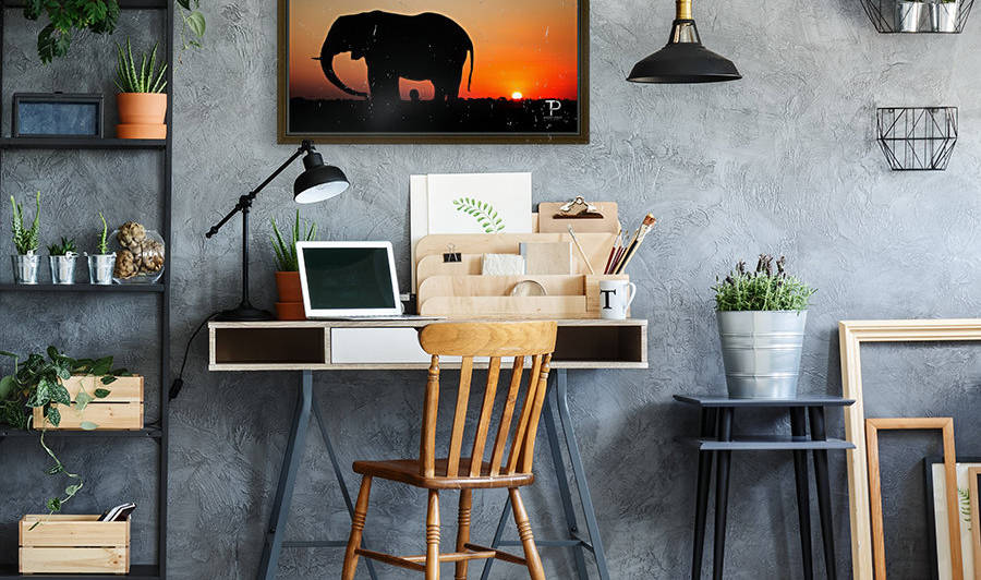 Sunset in Botswana by Thierry Prieur Photographie