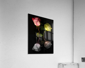 Jaune et rose Acrylic Print