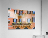 balcon fleuri Acrylic Print