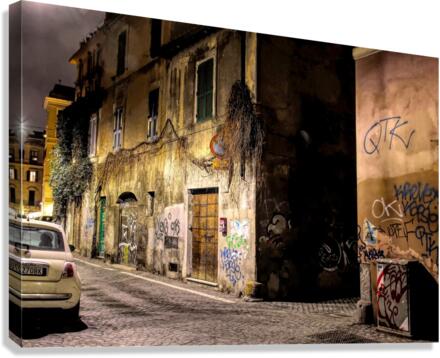 18Rues Rome18a Canvas Print