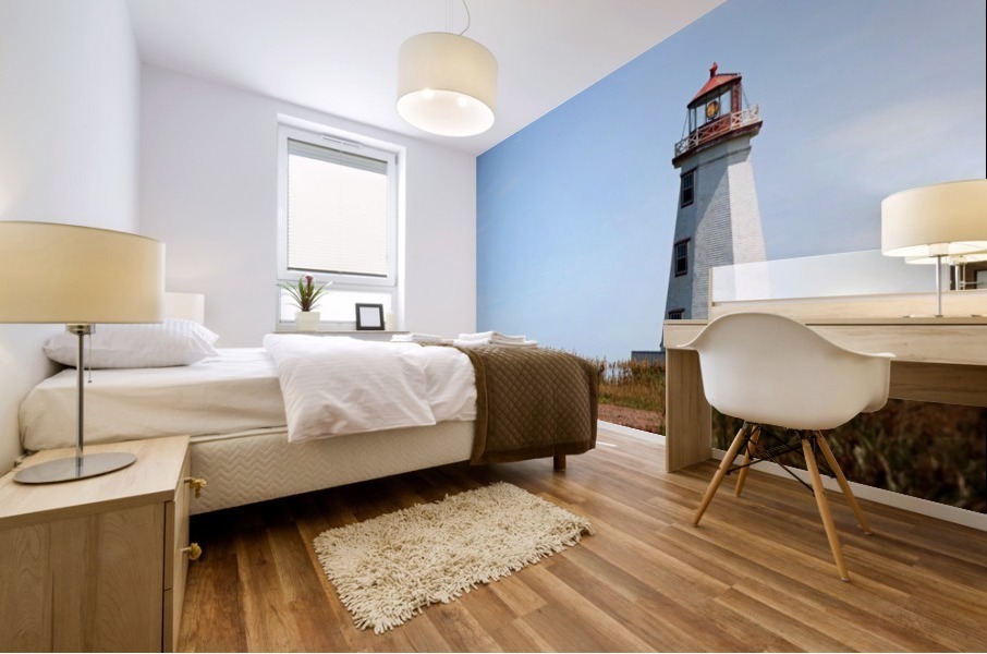 Lighthouse PEI Mural print