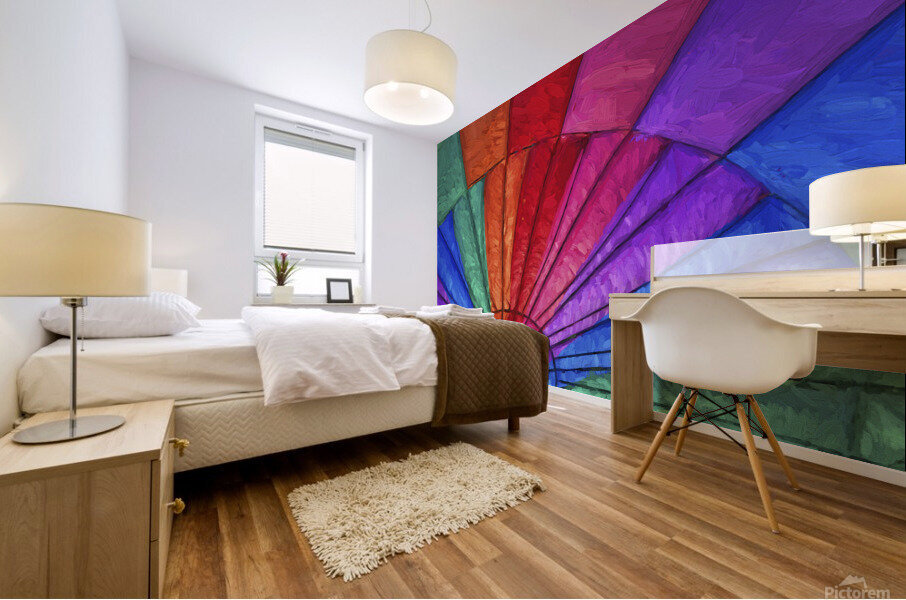 Ballon colore Mural print
