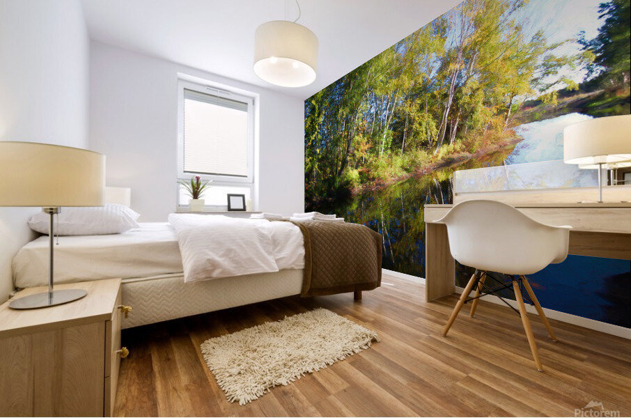 Saveur matinale Mural print