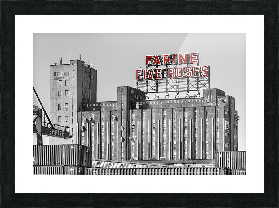 Five roses top Picture Frame print
