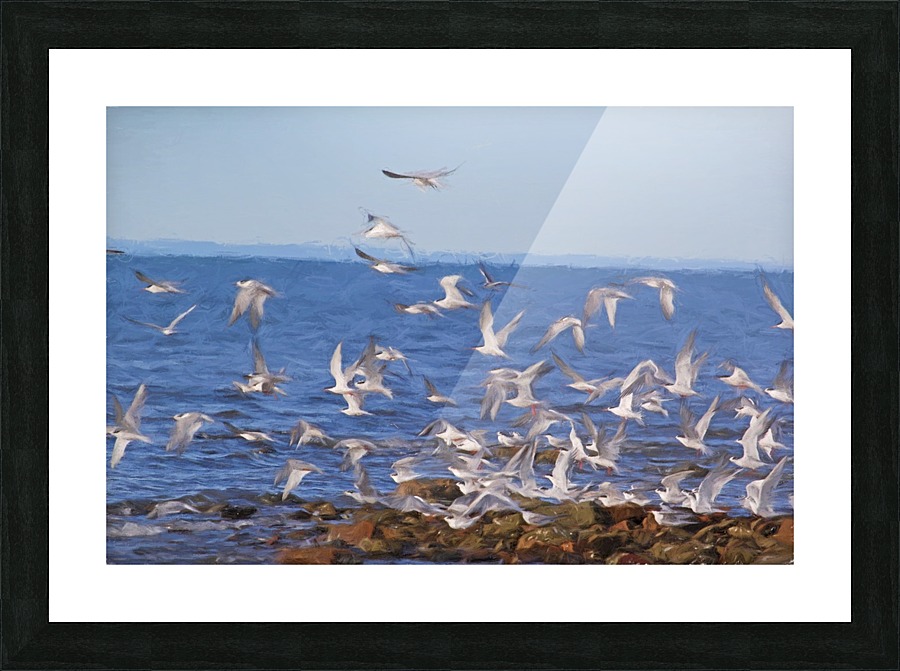 Taking off Picture Frame print