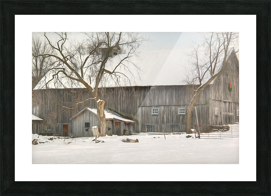 La grange Picture Frame print