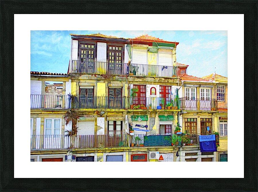 Balcons06 Picture Frame print