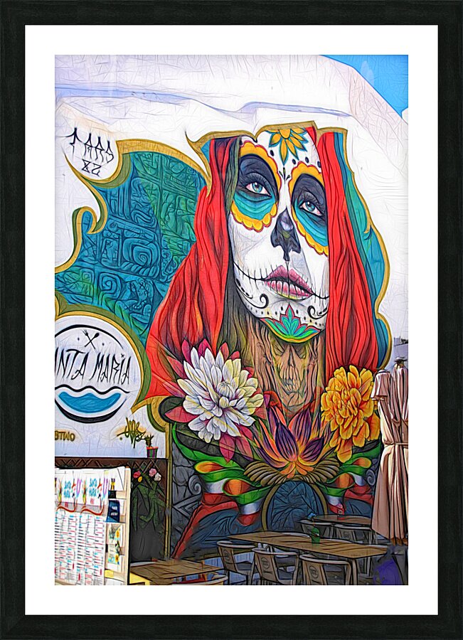 muralelagos Picture Frame print
