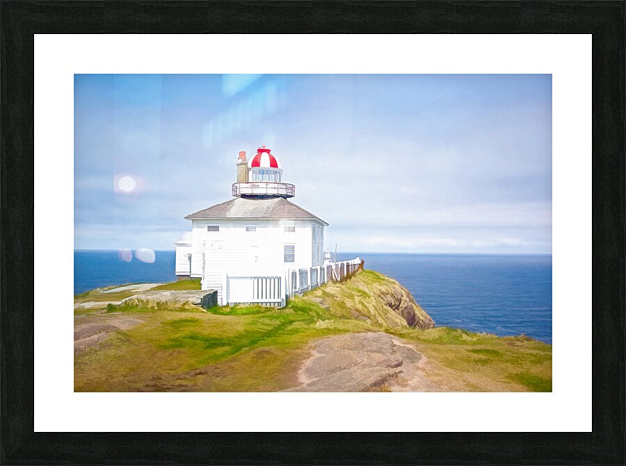 SJlighthouse Picture Frame print