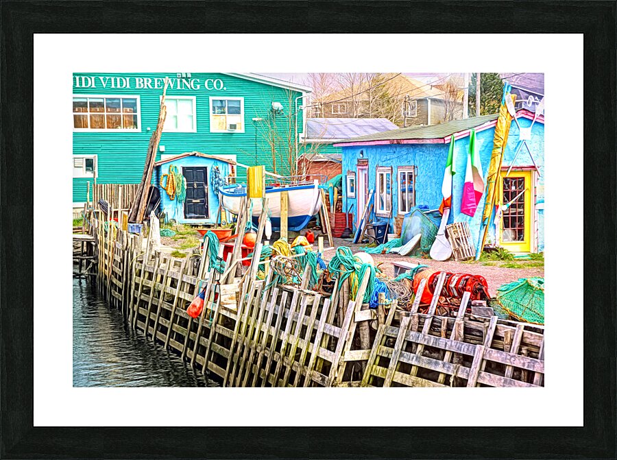 Quidi Picture Frame print