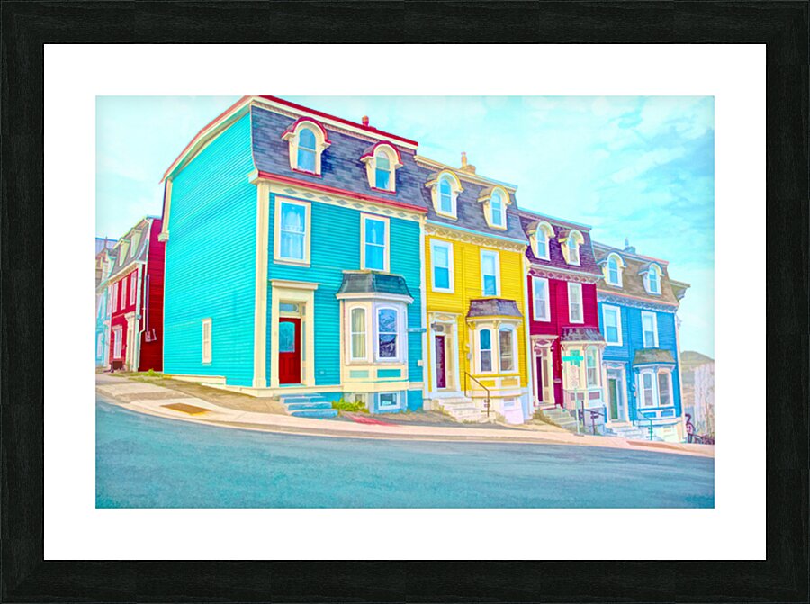 Candy house Picture Frame print
