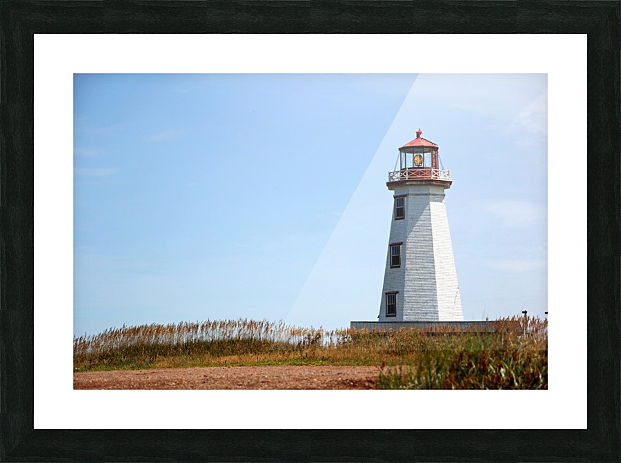 Lighthouse PEI Picture Frame print