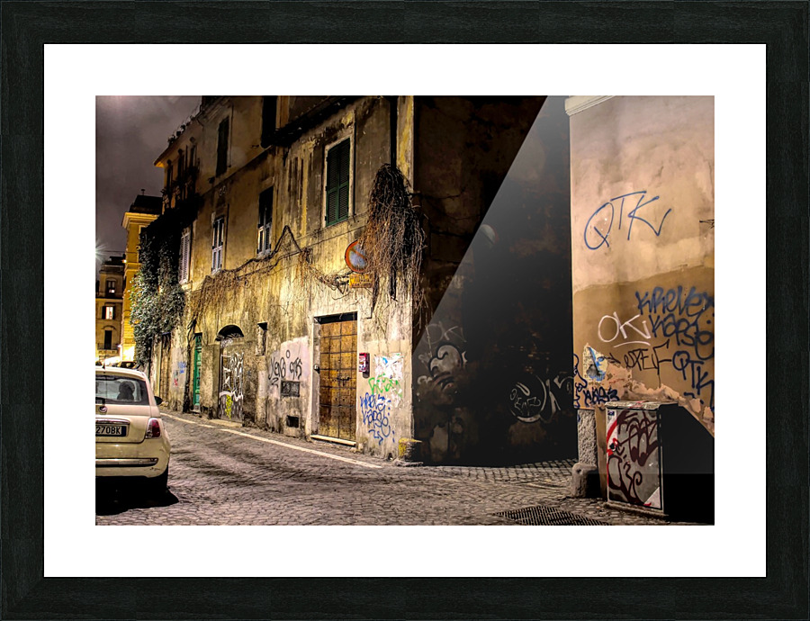 18Rues Rome18a Picture Frame print
