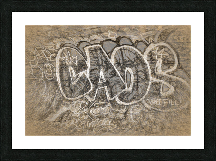 caos Picture Frame print