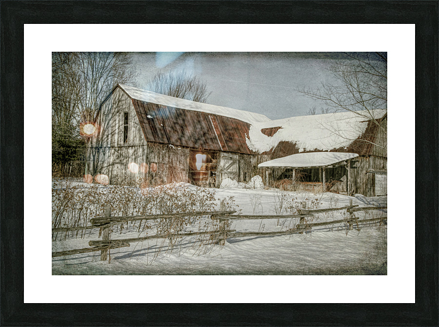 Hitchbarn Picture Frame print