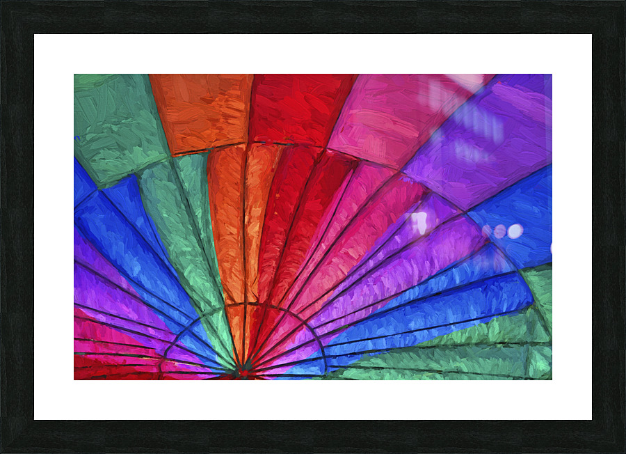 Ballon colore Picture Frame print