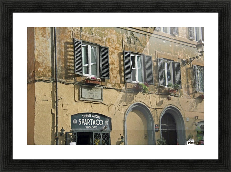 Spartaco Picture Frame print