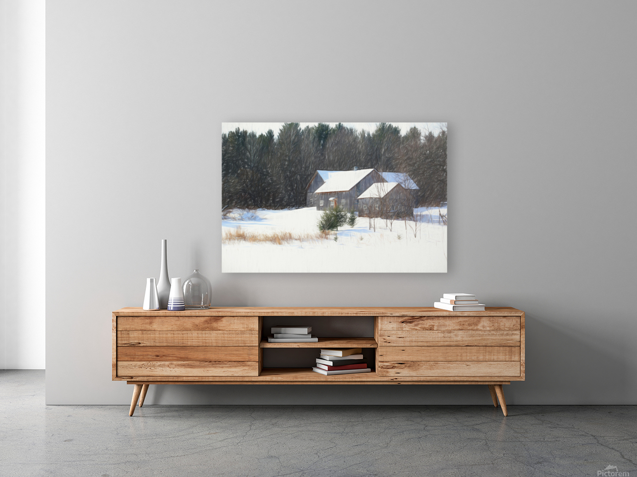 Grey barn Reproduction