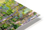 Sentier automne final HD Metal print