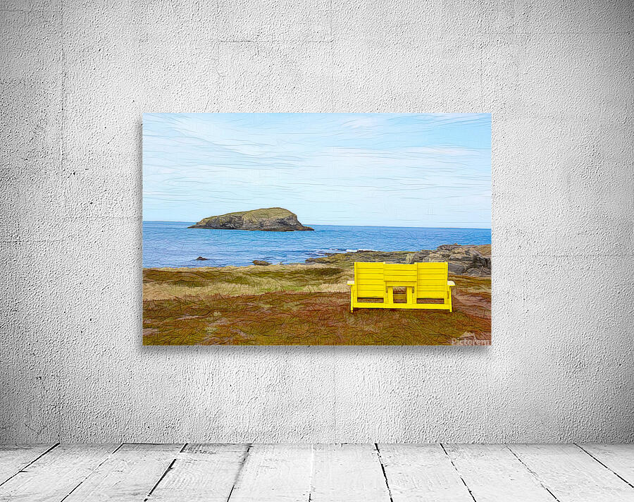 Yellow chair Wall Preview