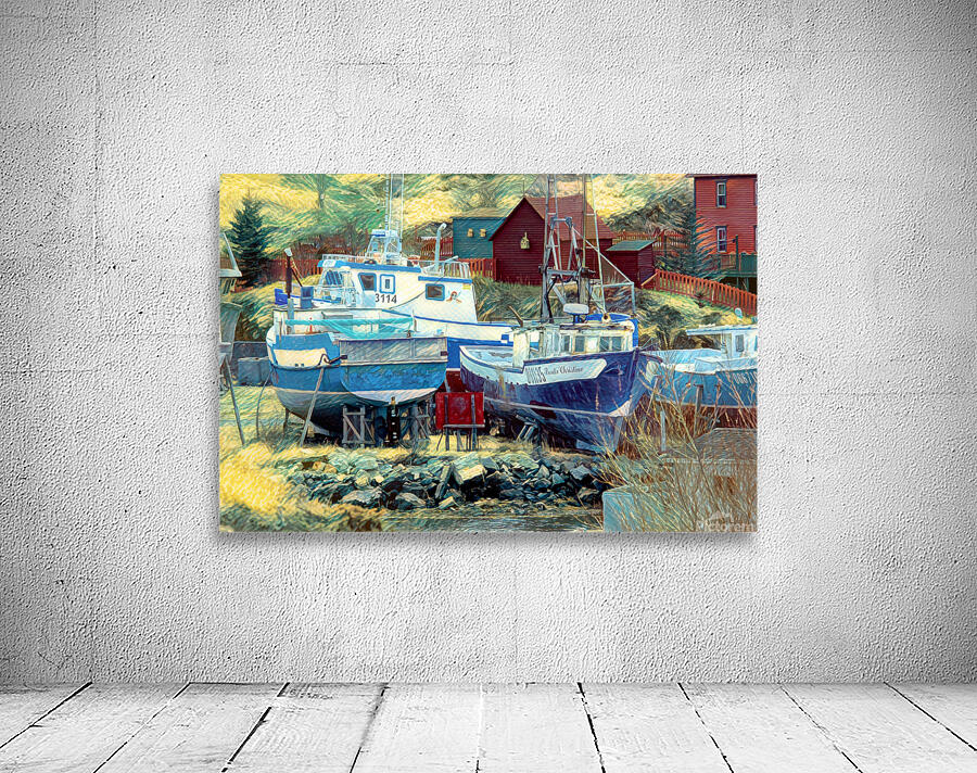 Dry boat Wall Preview
