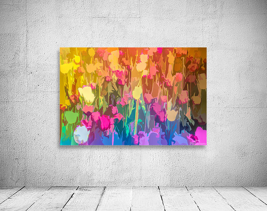 Tulipes Wall Preview