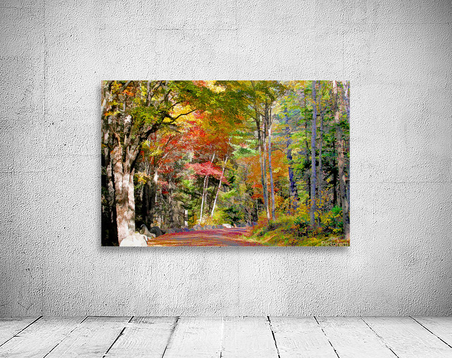 Sentier automne final Wall Preview