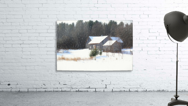 Grey barn Wall Preview