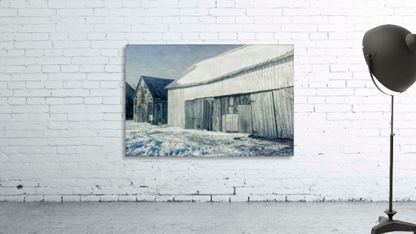 Grange bleutee Wall Preview