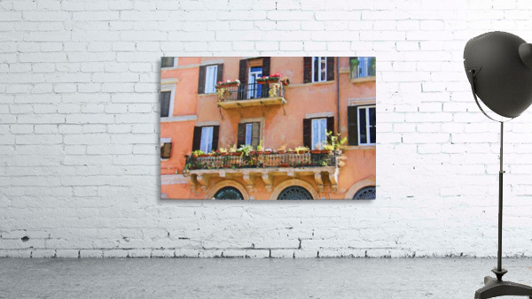 balcon fleuri Wall Preview
