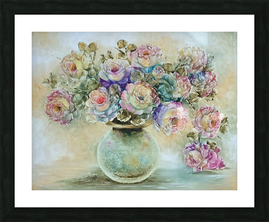 000001 Oil Painting Print 1 Picture Frame print