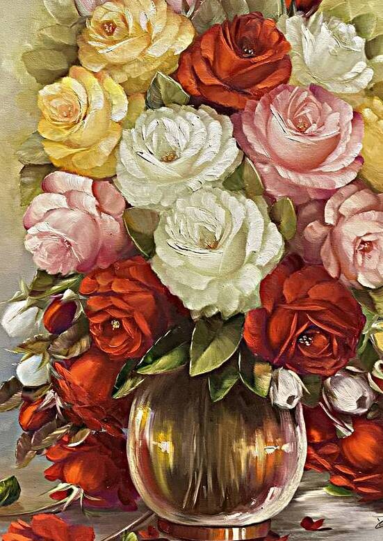 000004   Oil Painting Print 4 by Dulce Pagotto