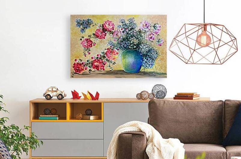 000006   Oil Painting Print 2 by Dulce Pagotto