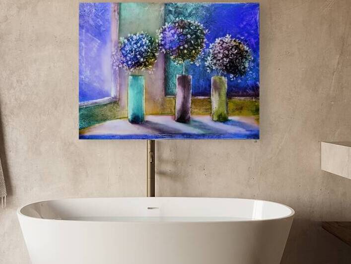 000007   Oil Painting Print 1 by Dulce Pagotto
