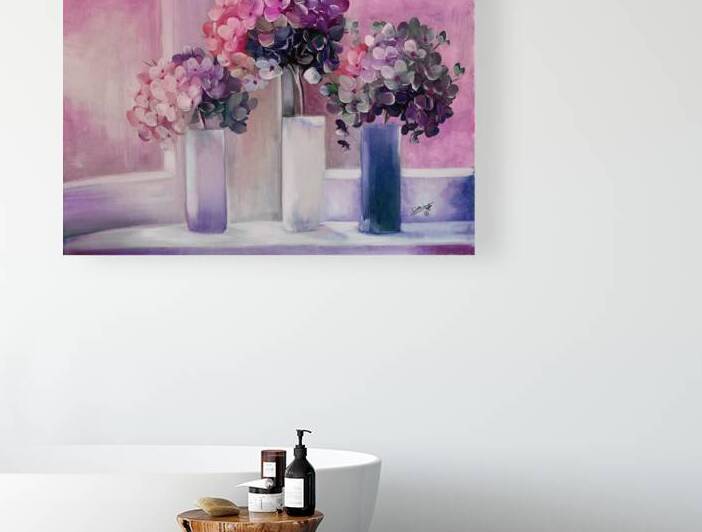 000010   Oil Painting Print 1 by Dulce Pagotto