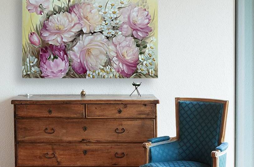 000011   Oil Painting Print 1 by Dulce Pagotto