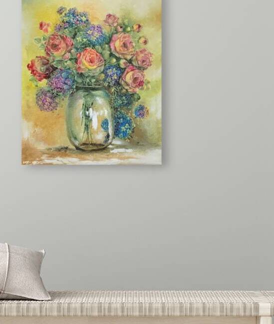 000014   Oil Painting Print 1 by Dulce Pagotto