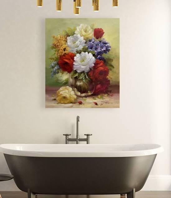 000016   Oil Painting Print 1 by Dulce Pagotto