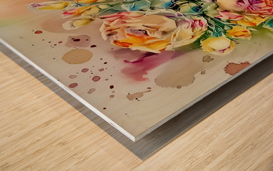 000014   Ai ART from My ART 3 Wood print