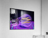 Purple Bulb Acrylic Print
