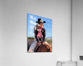Rodeo Queen Acrylic Print