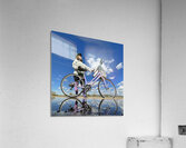 Cycling Reflection Acrylic Print