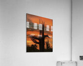 Orange Arizona Sky Acrylic Print