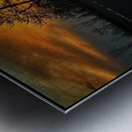 Sunset Reflection Metal print