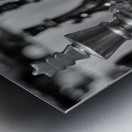 Chess Royalty Metal print