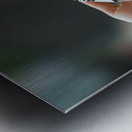 Helping Hands AI Metal print