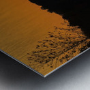 Sunset Fishing Metal print