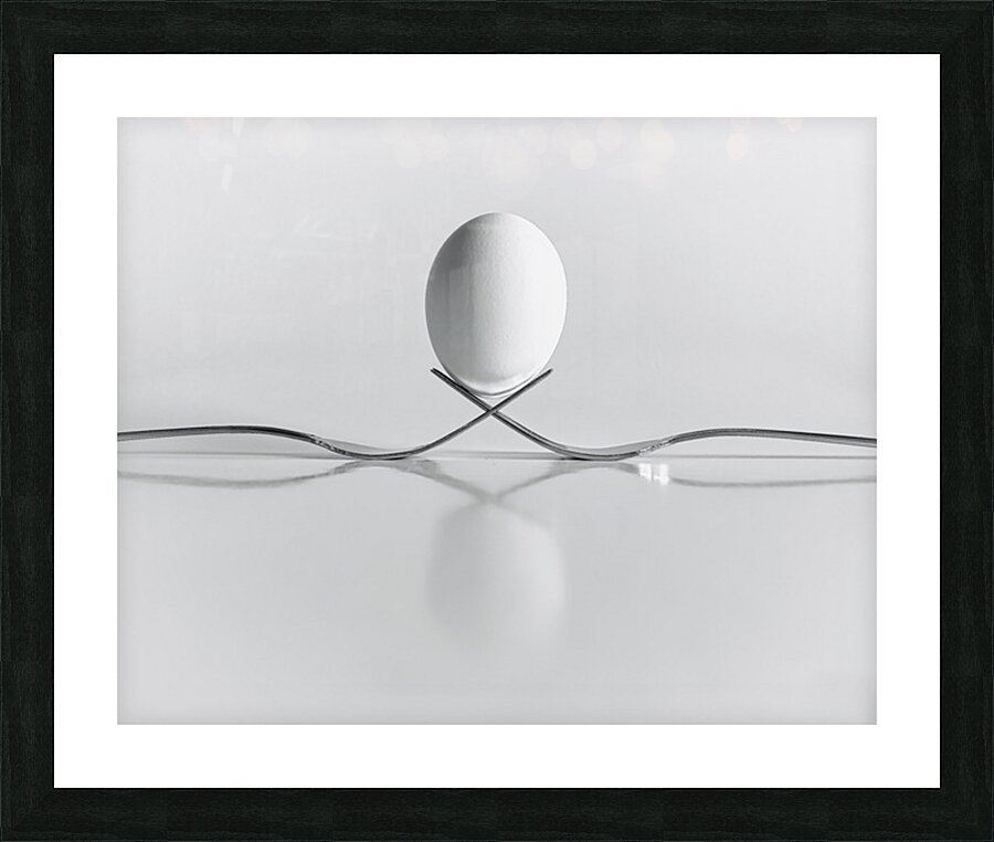 Fork Lift Picture Frame print