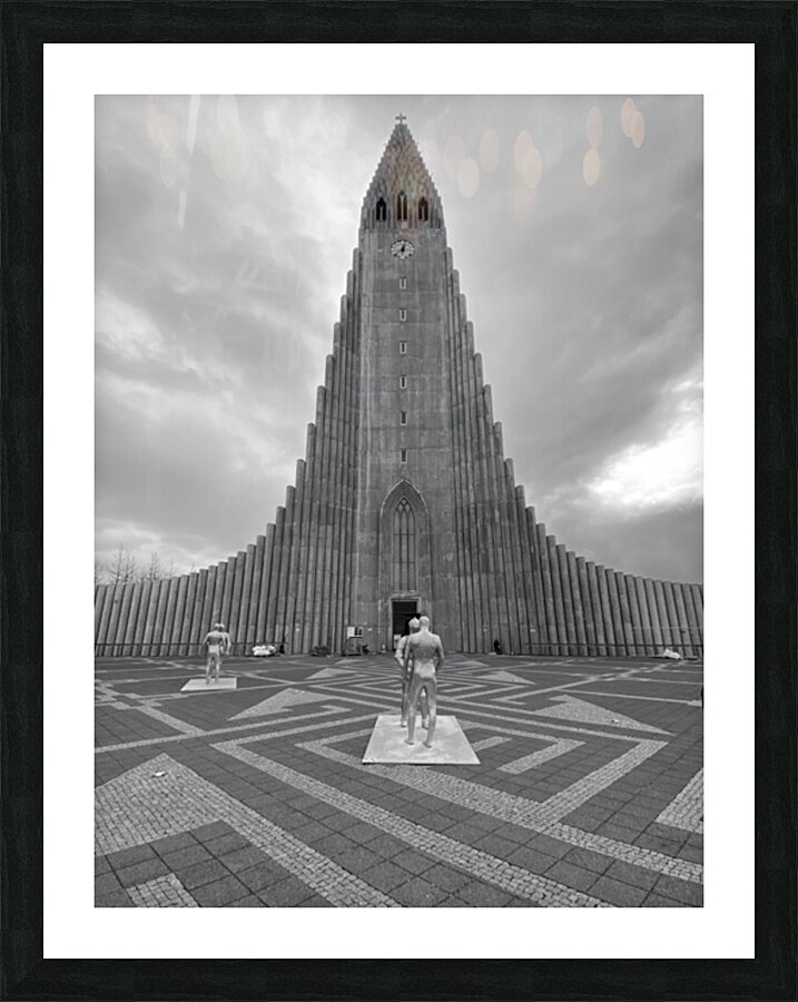 Hallgrimskirkja Picture Frame print