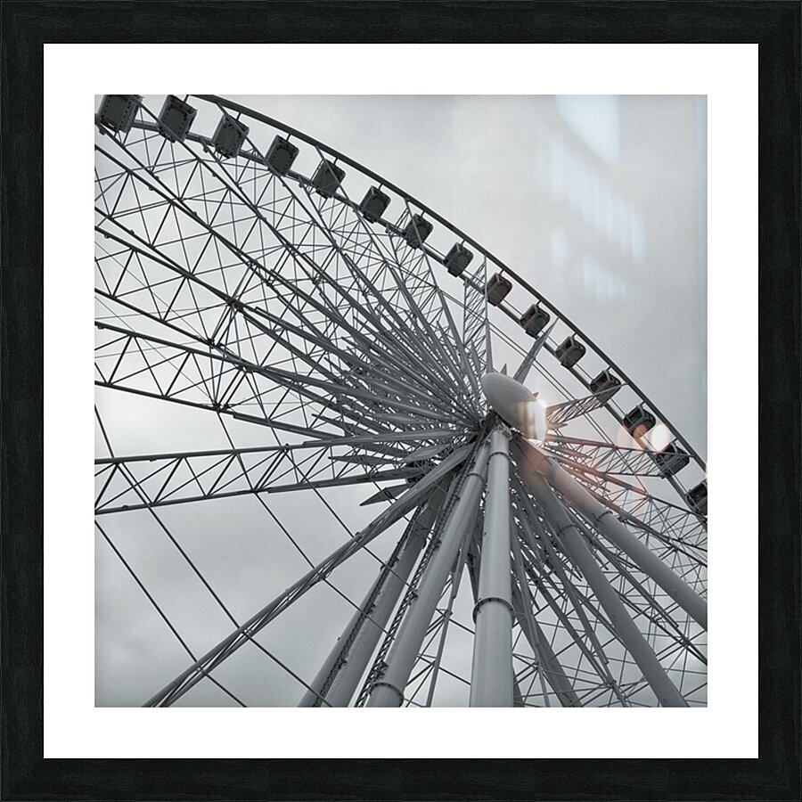 Ferris Wheel Picture Frame print